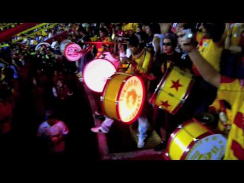 "LOCURA 81 MORELIA vs cuenca Copa Libertadores Salida" Barra: Locura 81 &bull; Club: Monarcas Morelia