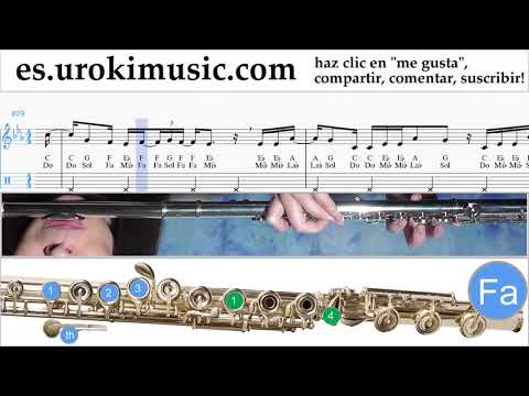 Tutorial de Flauta Martin Garrix feat Khalid - Ocean Clases Notas um-i927