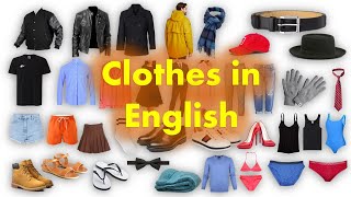 Learn English: Clothes Vocabulary  Clothes Names w