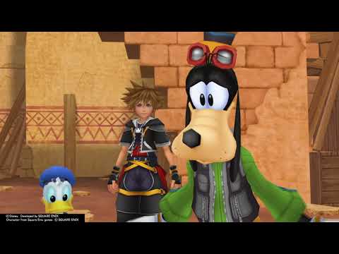 Kingdom Hearts II Final Mix (PS4) Cutscene #206 - Iago pleads with Sora and Party