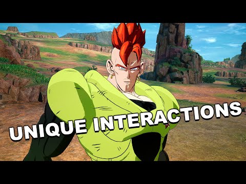 Dragon Ball Sparking Zero - Android 16 Unique Interactions (Special Quotes)