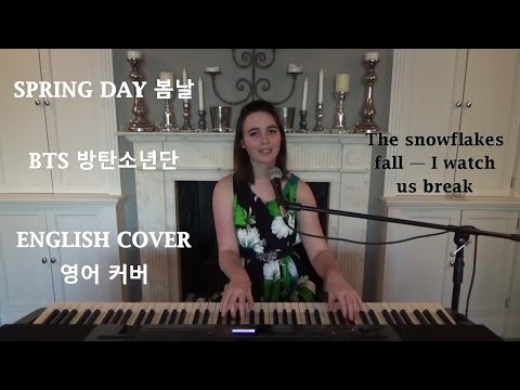 [ENGLISH COVER] Spring Day (봄날) - BTS (방탄소년단) - Emily Dimes 영어 커버 Video