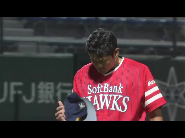 【ファーム】ホークス・椎野 迫力の投球で3者連続三振に打ち取る!! 2021/8/22 H-T(ファーム)