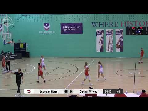 WBBL CHAMPIONSHIP FIXTURE: LEICESTER RIDERS VS OAKLAND WOLVES 30TH JAN 4:30PM TIP OFF  Netball Centr