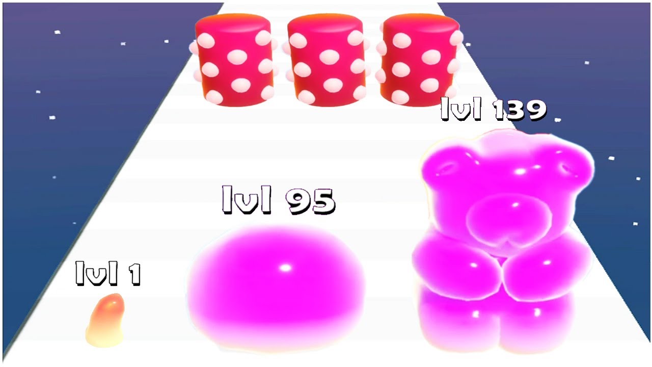 Jelly Raid - Gameplay Walkthrough - Levels 1-8