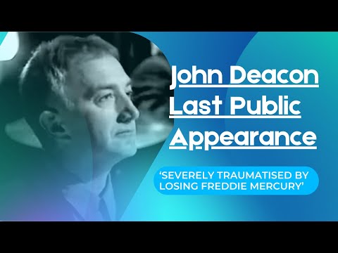 John Deacon Last Public Appearance/Severely Traumatized By Losing Freddie Mercury