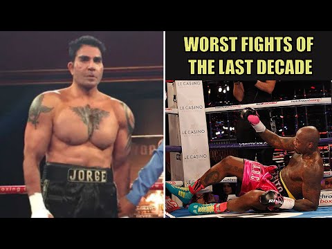 Boxing's Top 10 Worst Fights Of The Last Decade