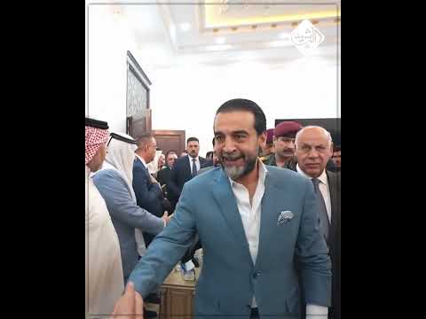 فيديو | الرئيس الحلبوسي يصل إلى محافظة نينوى