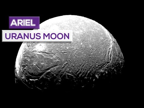 Ariel Uranus Brightest Moon