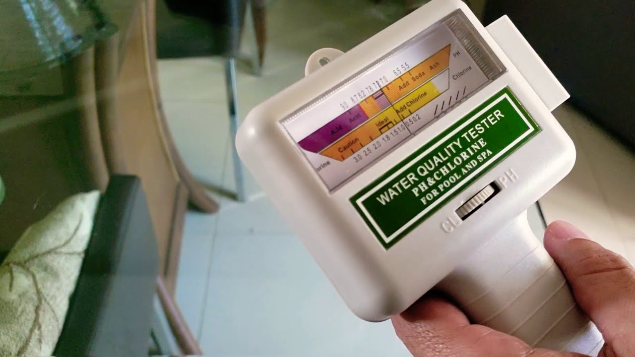 Funcionamento do Medidor de Cloro e PH