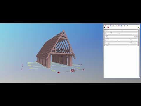 Grasshopper Rhino 7- house construction test