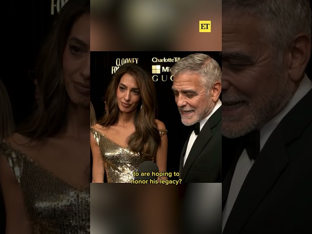 George and Amal Clooney on Mourning the Loss of Family Friend Presley Gerber