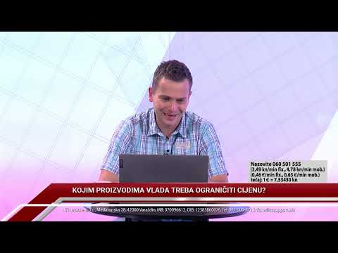 TV REPLIKA 07.09.2022. - KOJIM PROIZVODIMA VLADA TREBA OGRANIČITI CIJENU?