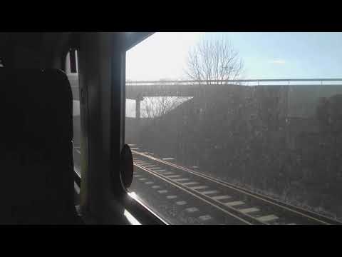 Odcinek Czarnca - Zawiercie przez CMK z pokładu EN63A-024 (R 24335 Łysica), 3.04.2021