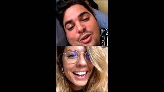 Miriam canta "Conmigo Suficiente" en el directo de Brays (22 septiembre 2018)