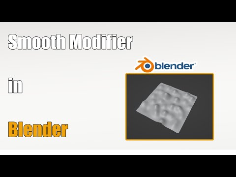 Smooth Modifier in Blender - 68#