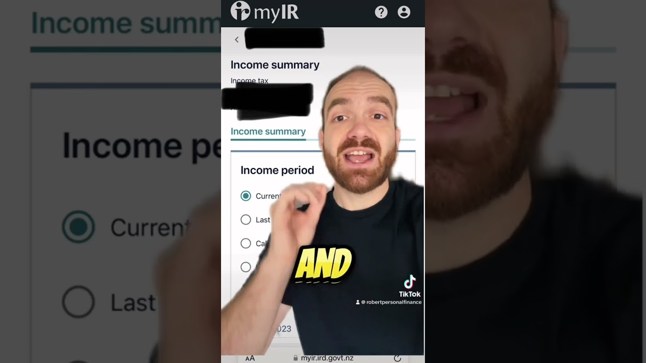 Avoid big IRD bills at the end of the year with this hack #nztax #ird #taxreturn2023