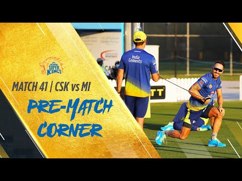 IPL 2020: Match 41: Pre-match corner: CSK v MI #Whistlepodu #Yellove