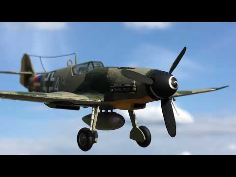 Die Messerschmitt Bf 109 das meistgebaute Jagdflugzeug (2min. Doku)