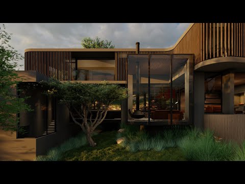 house 76 - drew architects - modern house - an architectural home defined by its natural setting