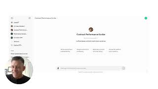 Contract Performance Scribe GPT4o