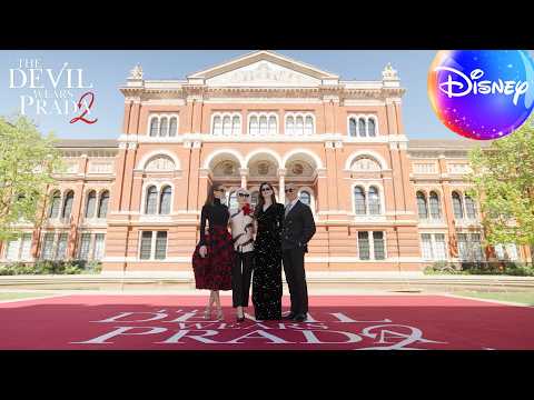 The Cast of The Devil Wears Prada 2 at the V&A Museum
