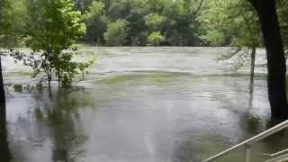 preview picture of video 'Ouachita River Flooding, May 31st, 2013 Malvern, AR #ARWX'