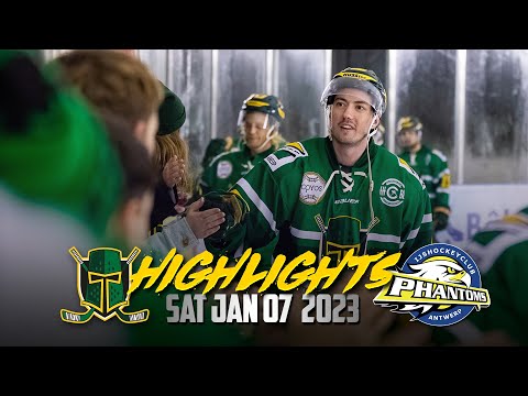 07/01/2023 Beaufort Knights vs Antwerp Phantoms highlights