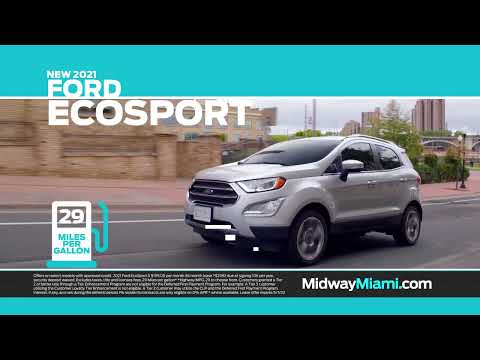 New 2021 Ford EcoSport SUV