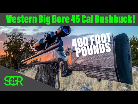Western Big Bore Bushbuck 45 cal Carbine - Big Game Hunting Airgun!