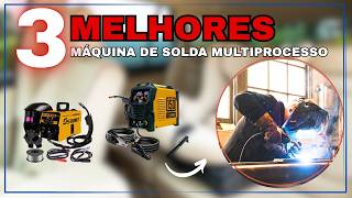 Máquinas de Solda Multiprocessos 3 em 1 - The Black Tools, Start EasyMIG ou Pró Euro - Qual compra?