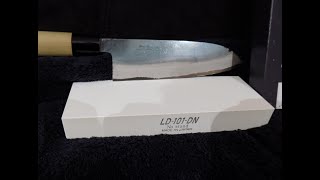 Tojiro Shirogami 2 Santoku sharpened with a Suehiro Debado LD101-DN, Shapton M15 2k & Pro 5k -🔪