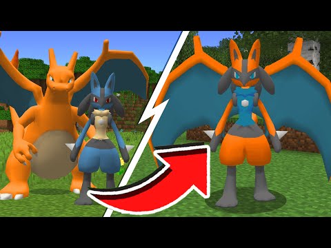 Fiz a Fusão Dos Pokémon no Pixelmon