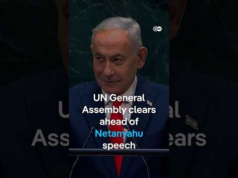 UN Assembly clears ahead of Netanyahu speech | DW News