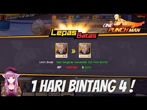 Kakek Silverfang Langsung Bintang 4, Ratakan Arena !! - One Punch Man The Strongest