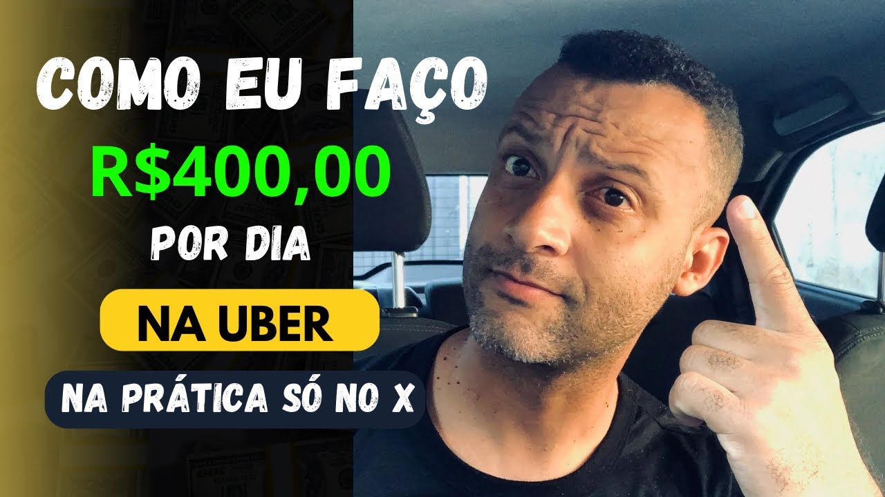 Como fazer mais de R$400,00 na Uber x rodando em Belo Horizonte