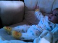 Edison Watching Veggietales