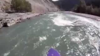 preview picture of video 'SUP Stand Up Paddling - Swiss Grand Canyon'