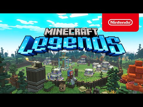 Game Minecraft Legends Deluxe Edition Nintendo Switch vídeo