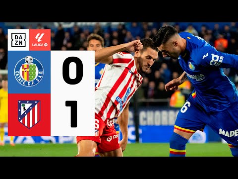 Estadísticas Getafe vs Atlético de Madrid, Primera División Jornada 13