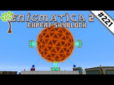 Unendlicher Energiespeicher! 🌳 Enigmatica 2 Expert Skyblock #221