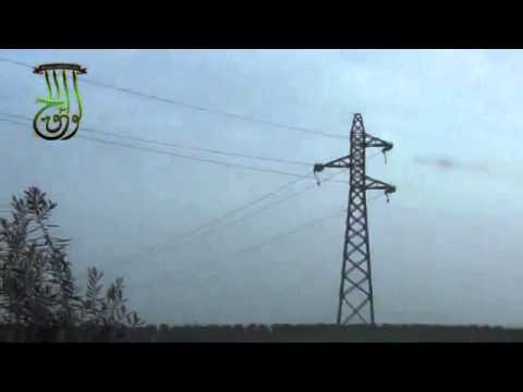 استهداف  قوات النظام بصورايخ غراد من قبل لواء الحق في معسكر وادي الضيف في محافظة إدلب