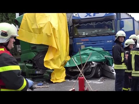 A2 bei Dortmund: Schrecklicher Doppelunfall fordert zwei Todesopfer
