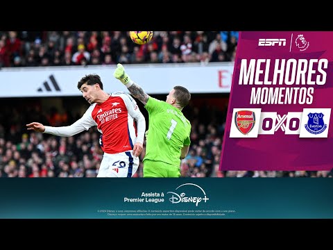 Gols e lances de Arsenal x Everton
