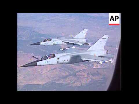 Spain - NATO Aircraft Assemble For Exercises