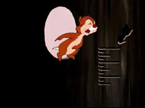 Dale Falls Out of the Tree (with Original Goofy Scream)