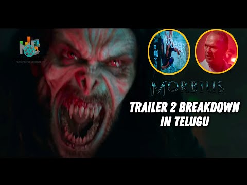 Morbius Trailer 2 Complete Breakdown in Telugu | Future in MCU | Movie Lunatics |
