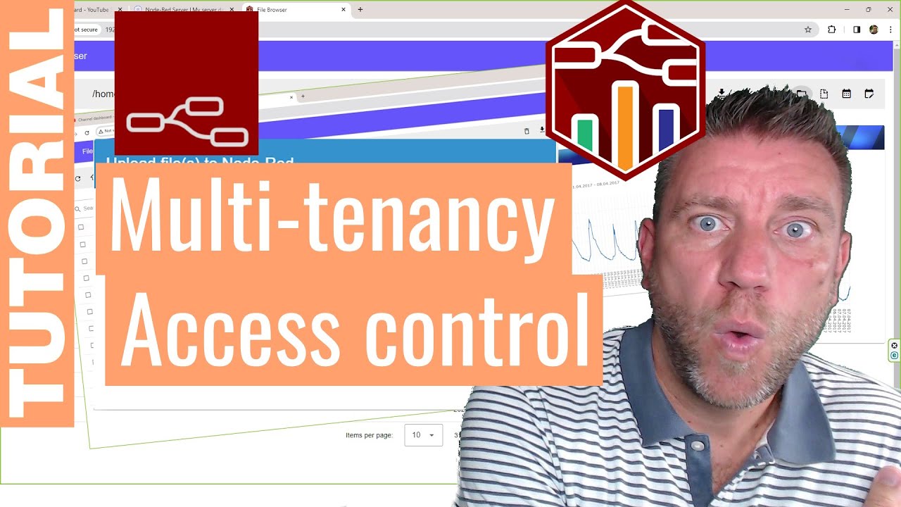 DB2: multi-tenancy and user access in Node-Red dashboard