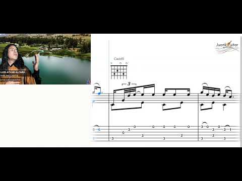 Luis Ayvar Alfaro - Mis LLantos - Transcripción (Video + 🎼 TAB)