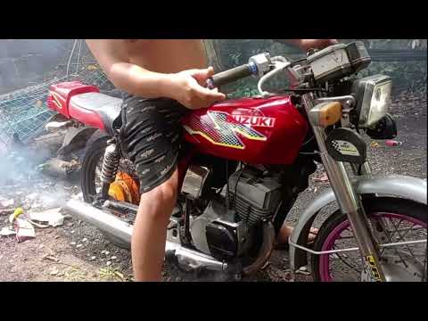suzuki x4 125 stock exhaust sound check